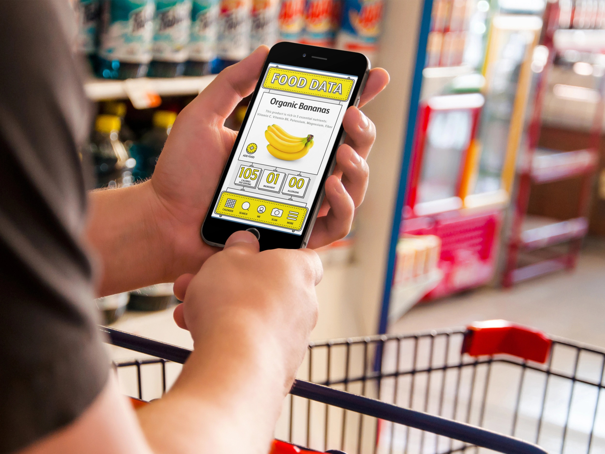 In context — grocery shopping