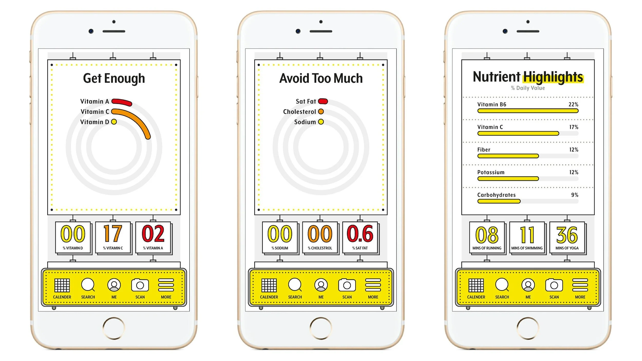 App screens 2