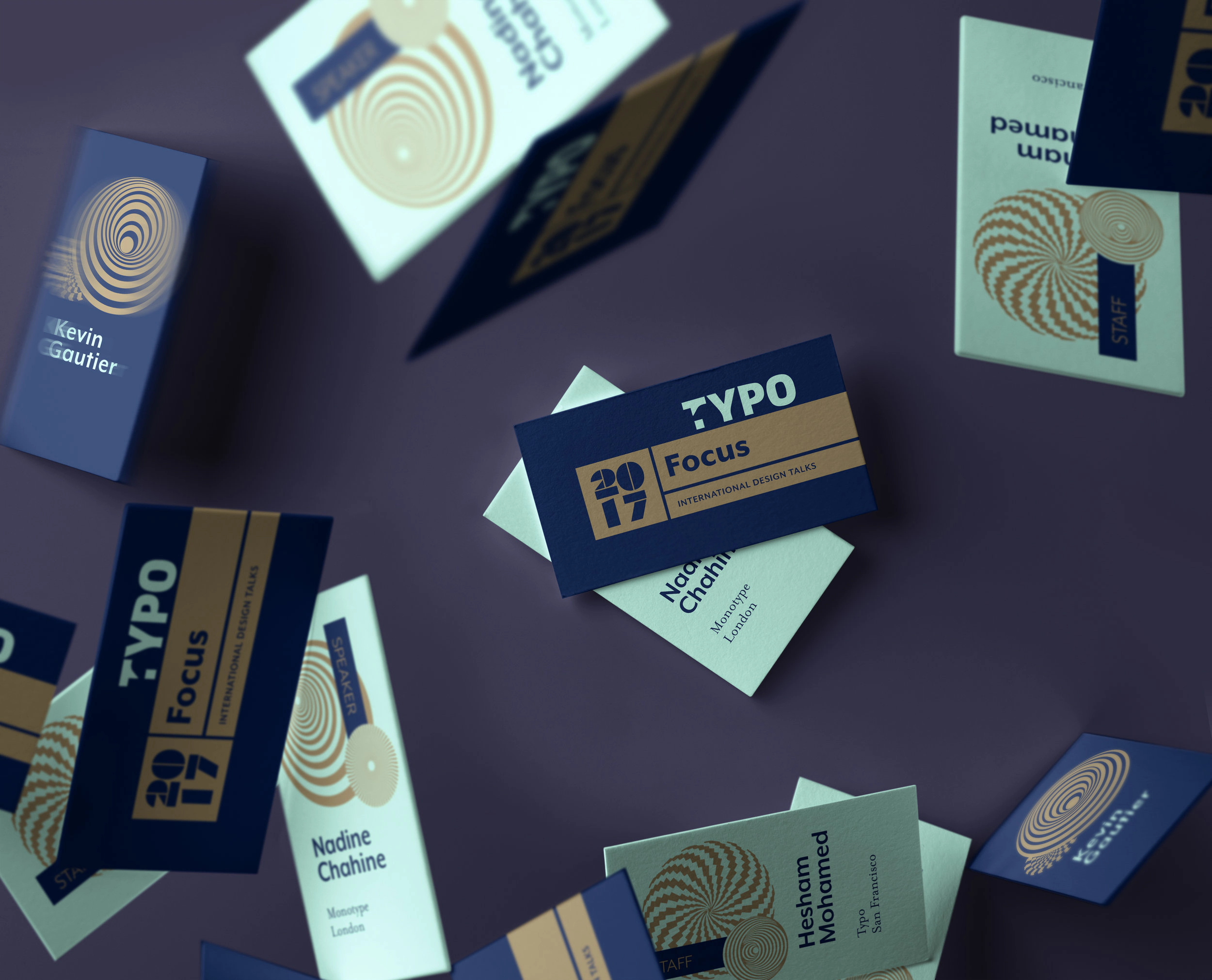 TYPO Focus business cards