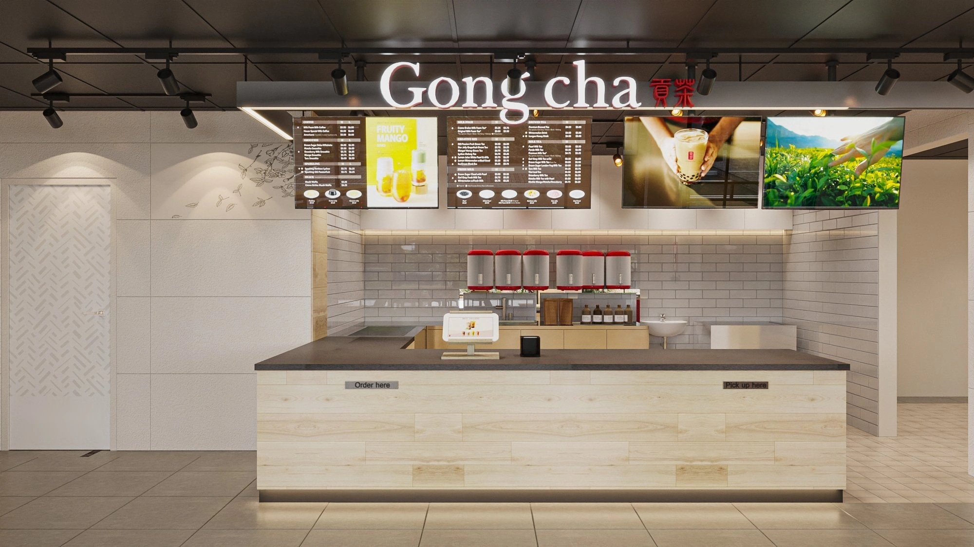 The Willow Glen counter — original render